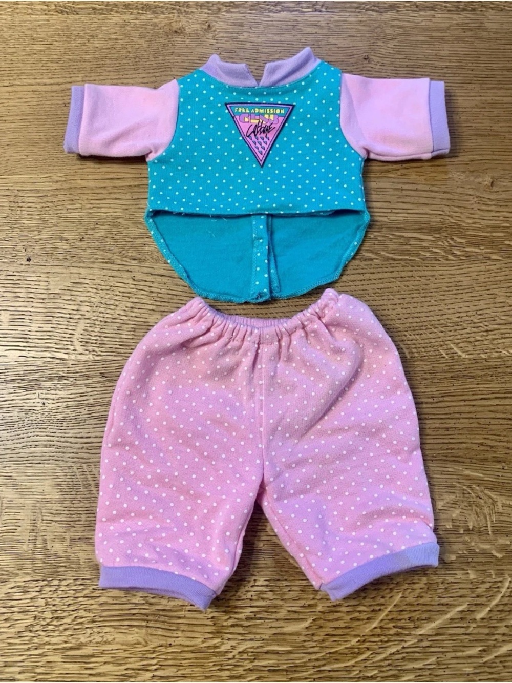 Vintage Cabbage Patch Kids Doll Free Admission Transitional Outfit Hasbro VHTF